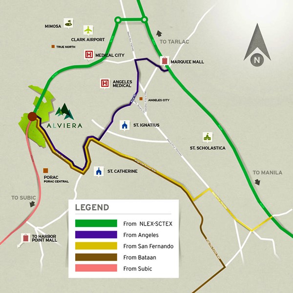 Alviera-Sandbox-Porac-Pampanga-Map