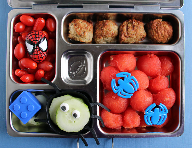 Preschool Spiderman Bento #460