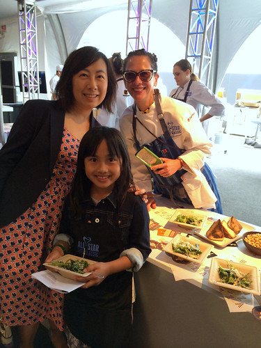 Nancy Silverton's booth was the busiest, but she took the time to take photo with us, so nice!
