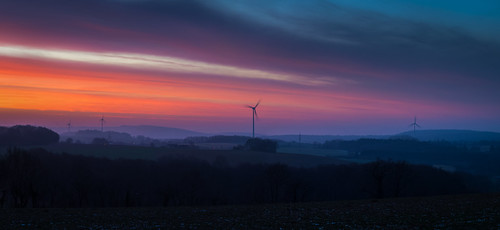 morning sky mill windmill beautiful sunrise germany deutschland colorful mood wind himmel owl nrw herford sonnenaufgang sender windräder ostwestfalen löhne farbenspiel morgenstimmung