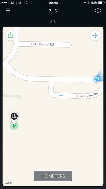 ZUS iOS App - Map