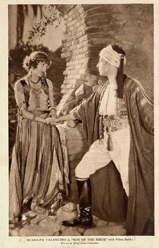 Vilma Banky, Rudolph Valentino, The Son of the Sheik