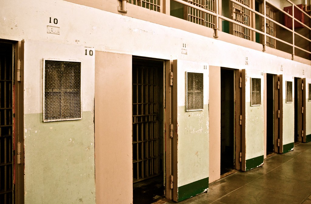 Cellules prisons d'Alcatraz