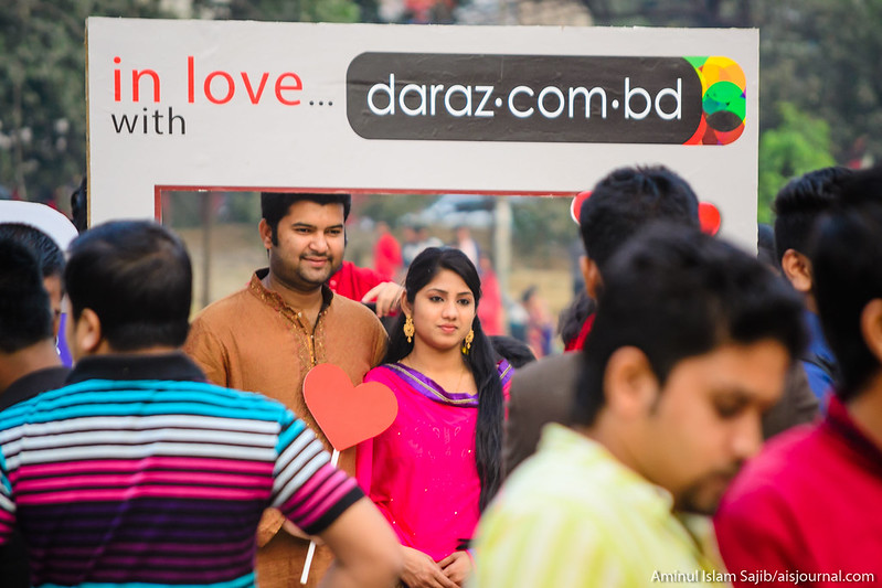 Valentine's Day Celebration in Dhaka 2015