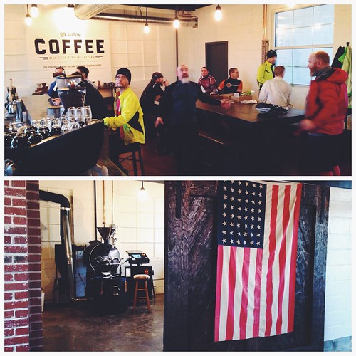 Springfield Sunrise Coffee & Bicycle Club ride to Brick & Mortar Coffee