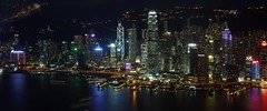 Stunning view of Hong Kong from Sky100
