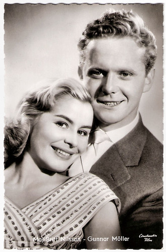 Maj-Britt Nilsson and Gunnar Möller in Was die Schwalbe sang (1956)