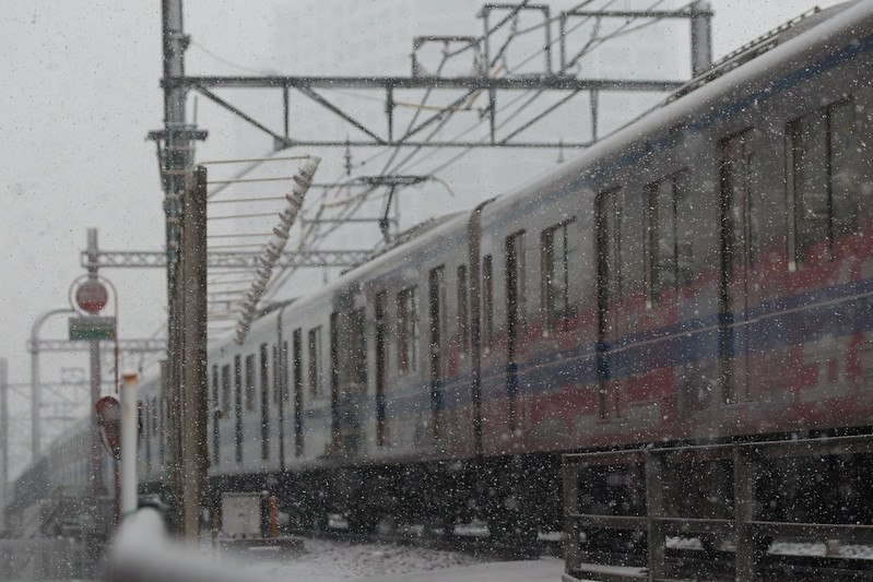 Tokyo Train Story 西武新宿線 2015年1月30日