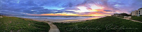 california sunset beach santabarbara montecito