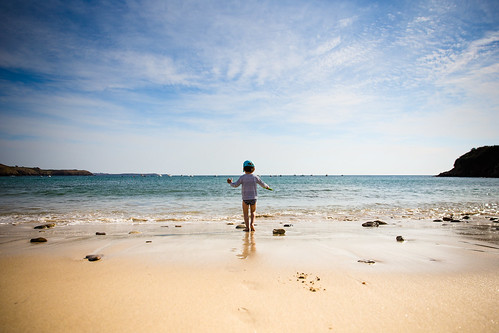 ocean sea france beach holidays child bretagne plouarzel