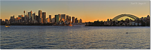 city sunset urban color colour geotagged photography flickr cityscape harbour pano sydney australia icon panoramic nsw po sydneyharbour sydneyoperahouse sydneyharbourbridge markbimagery