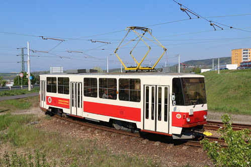 tram most czechrepublic t5 strassenbahn tatra 273