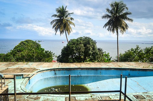 africa ducor hotel hotelducor liberia monrovia pool ruins freewheelycom jbcyclingafrica