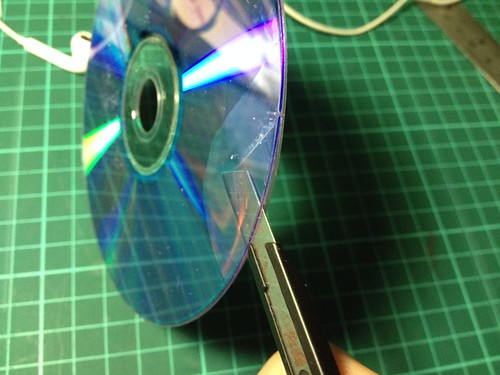 美工刀DVD破壞術