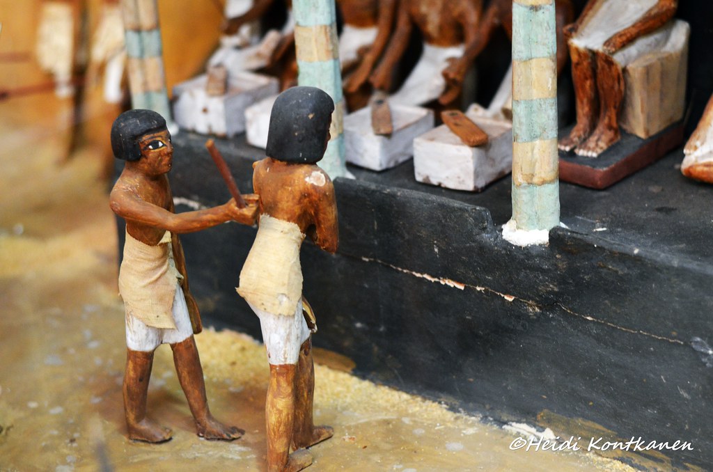 Ancient Egyptian model figures