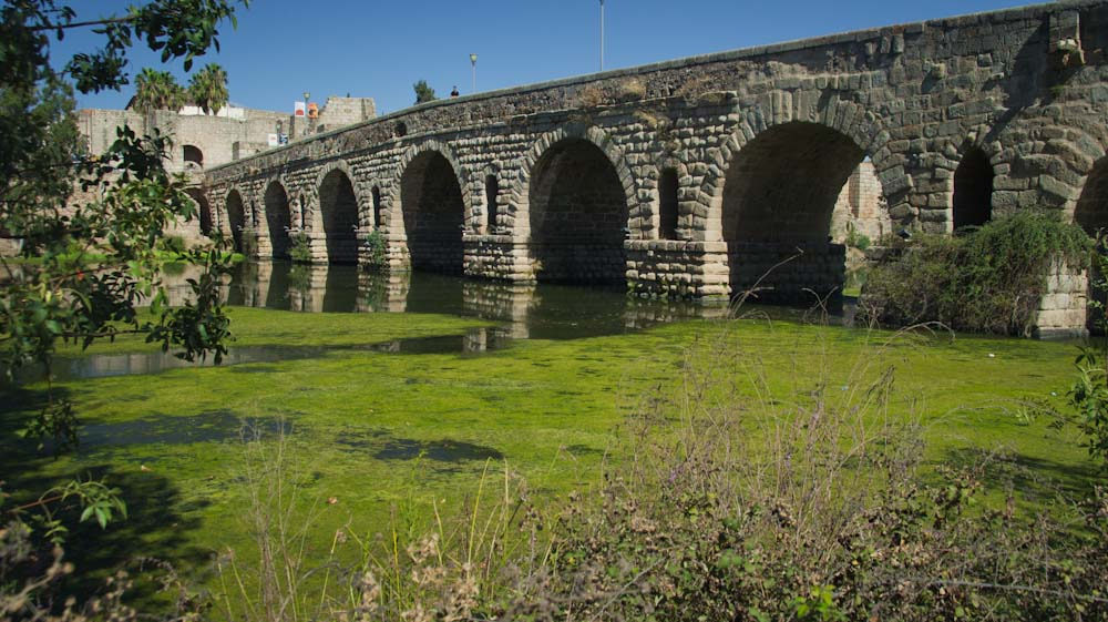 Puente romano en Mérida. Autor, Antonio Pineda