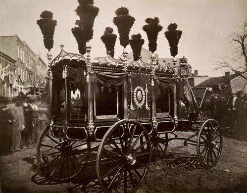 Abraham Lincoln's hearse, 1865