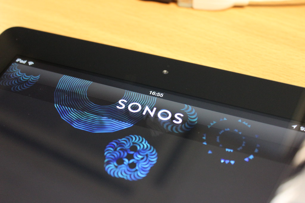 Sonos on an iPad
