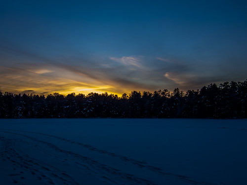 park new winter sunset lake snow cold love nature cool nikon coolpix algonquin years mew 2014 p7700
