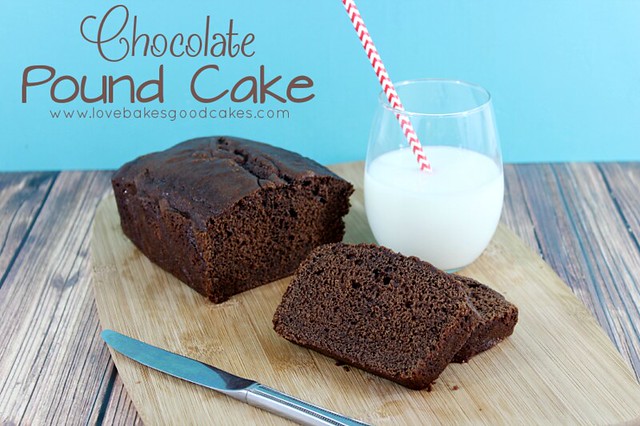 Chocolate Pound Cake #chocolate #poundcake #dessert