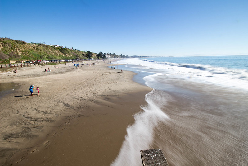 Santa Cruz beach, California
