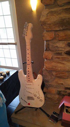Fender Stratocaster by Brenda DeGrande of Have It Homemade