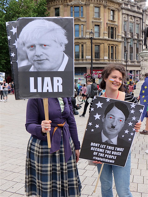 Boris Johnson and Nigel Farage: The Liar and the Tw*t