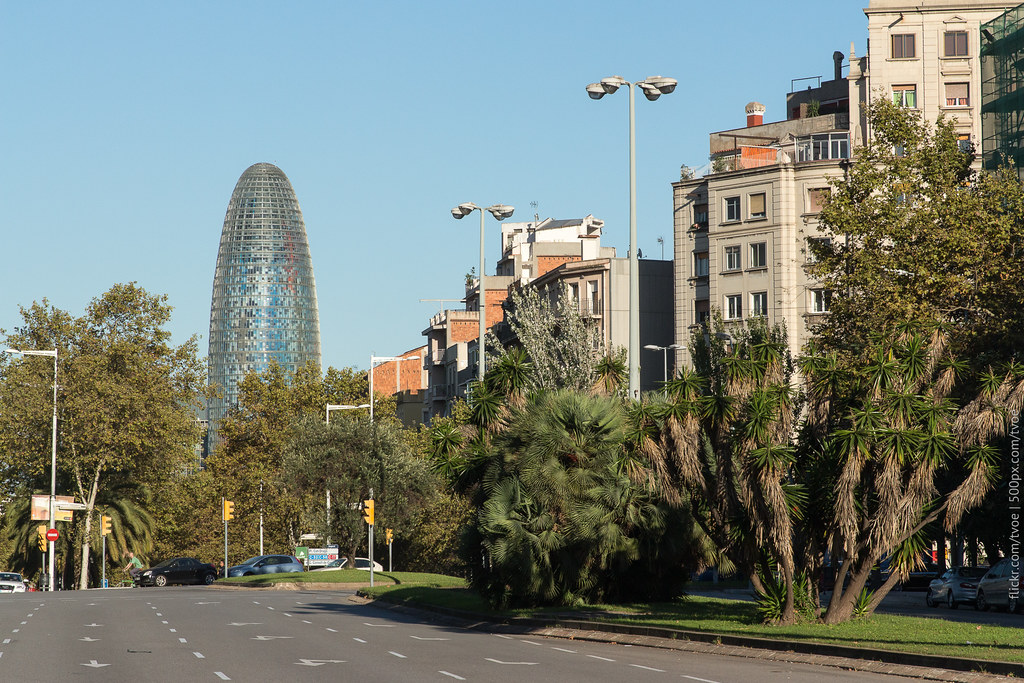 Проспект Диагональ в Барселоне