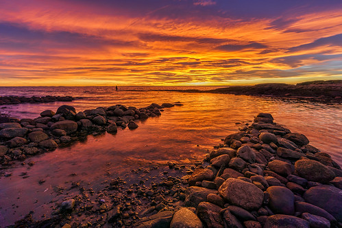 sunset seascape water colors norway clouds landscape norge rocks norwegen scandinavia østfold waterscape 10mm rygge fuglevik sel1018 bentvelling sonya6000