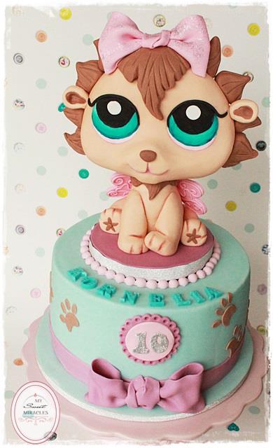 Littlest Pet Shop Birthday Cake by My Sweet Miracles