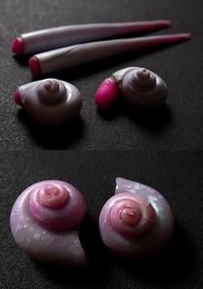 Shell beads tutorial 2