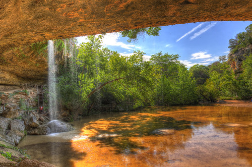 hamiltonpool spring outdoor landscape hdr drippingsprings texas unitedstates