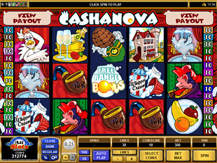 Cashanova Slot Machine
