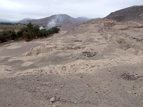 peru ruinas landschaft nazca ruinen ausgrabungsstätte