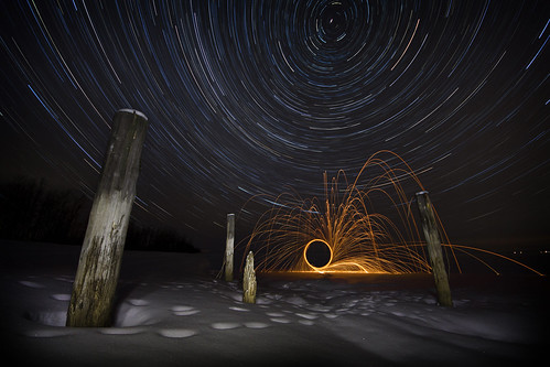 lake snow lightpainting wool canon sigma stuart spinning 7d pylons sparks startrails sigma816mm paarens