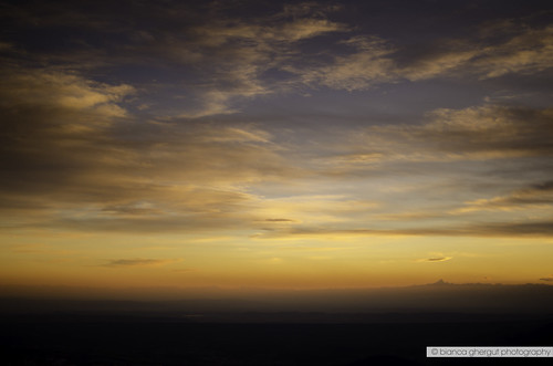 sunset italy mountains clouds bielmonte monviso