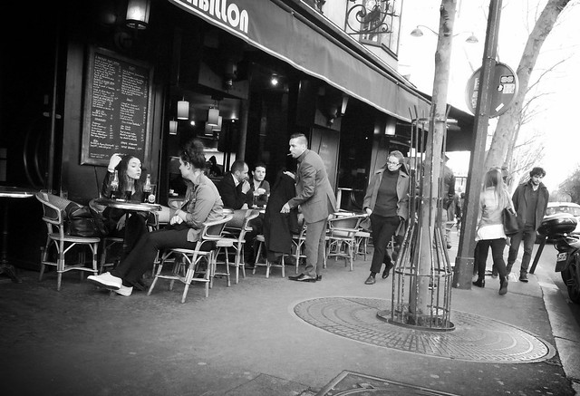 Paris street scene