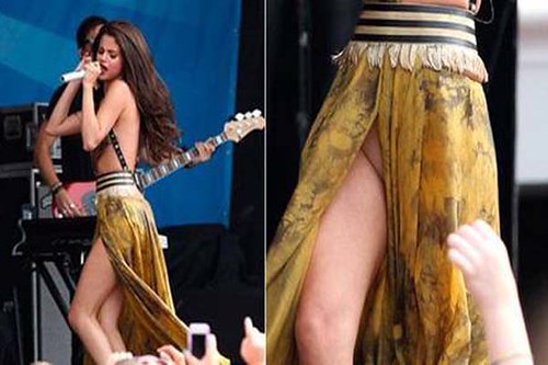 Selena Gomez percance en concierto en boston