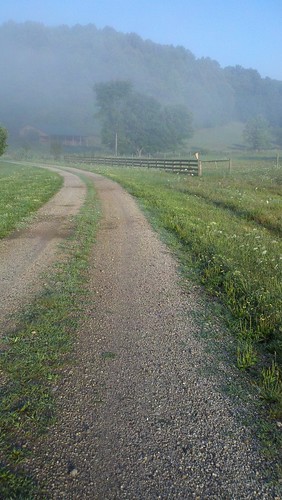road morning ohio mist love misty barn fence peace farm prayer calm woodenfence tranquil gravelroad ohioroad myprayer ohiowoods ohiotrees ohiomorning