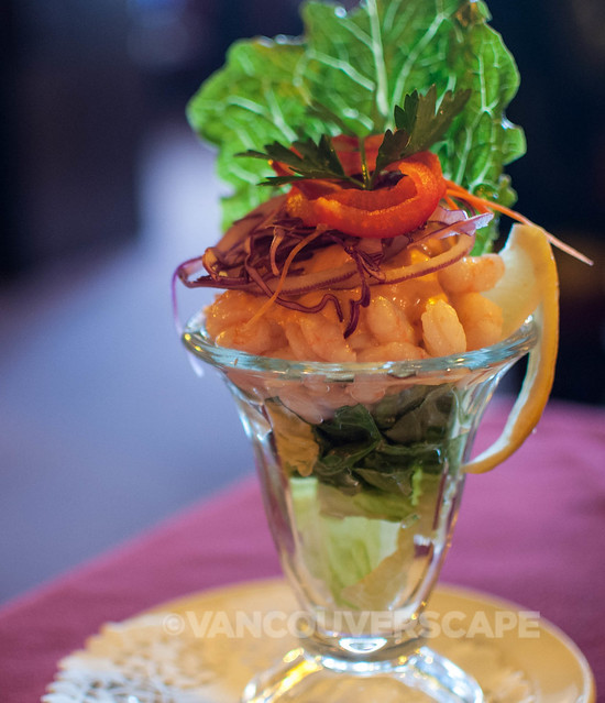 Black Forest Restaurant's famous shrimp cocktail
