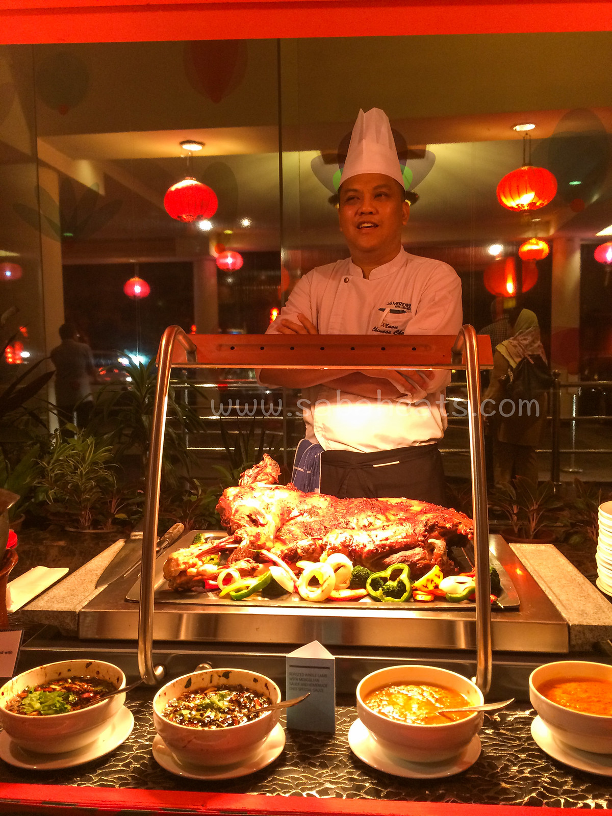 Le Meridien Kota Kinabalu Yee Sang and Chef Lum Special