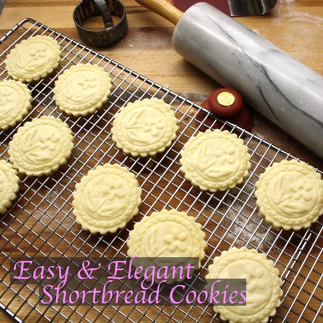 Easy & Elegant Shortbread Cookies