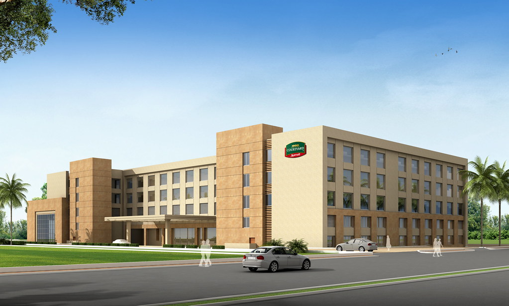 Grand opening of the Courtyard by Marriott Agra in India