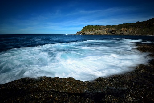 ocean longexposure seascape seaside nikon waves australia d750 newsouthwales aus f4 freemans 1635 catherinehillbay watermovement frazerpark nikon1635mmf4 nikond750