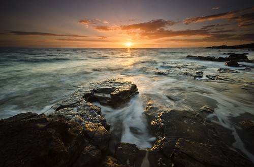 longexposure sunset seascape victoria blackrock portphillipbay
