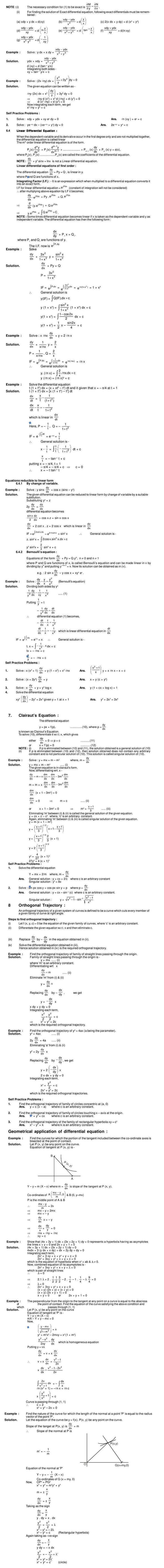Maths Study Material - Chapter 16