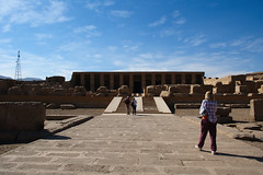 Arrival at the Seti I Temple at Abydos