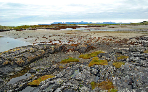 beach landscape scotland highlands rockpool arisaig arisaigmorar