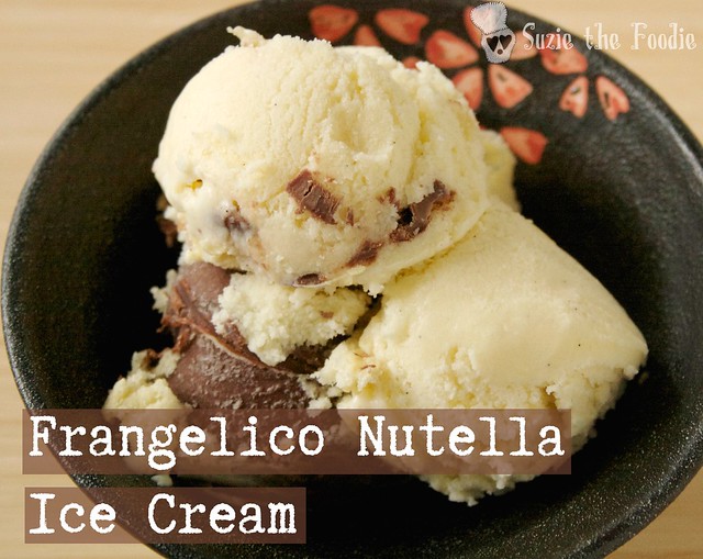 Frangelico Ice Cream with Nutella Ganache