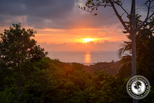 Sunset over Dominical Costa Rica